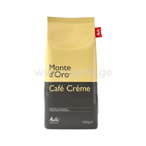 MELITTA®-მელიტა Monte d'Oro® Cafe Creme ყავის მარცვალი 1კგ